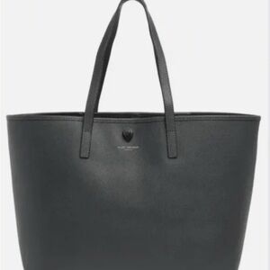 Kurt Geiger Charcoal Leather Tote